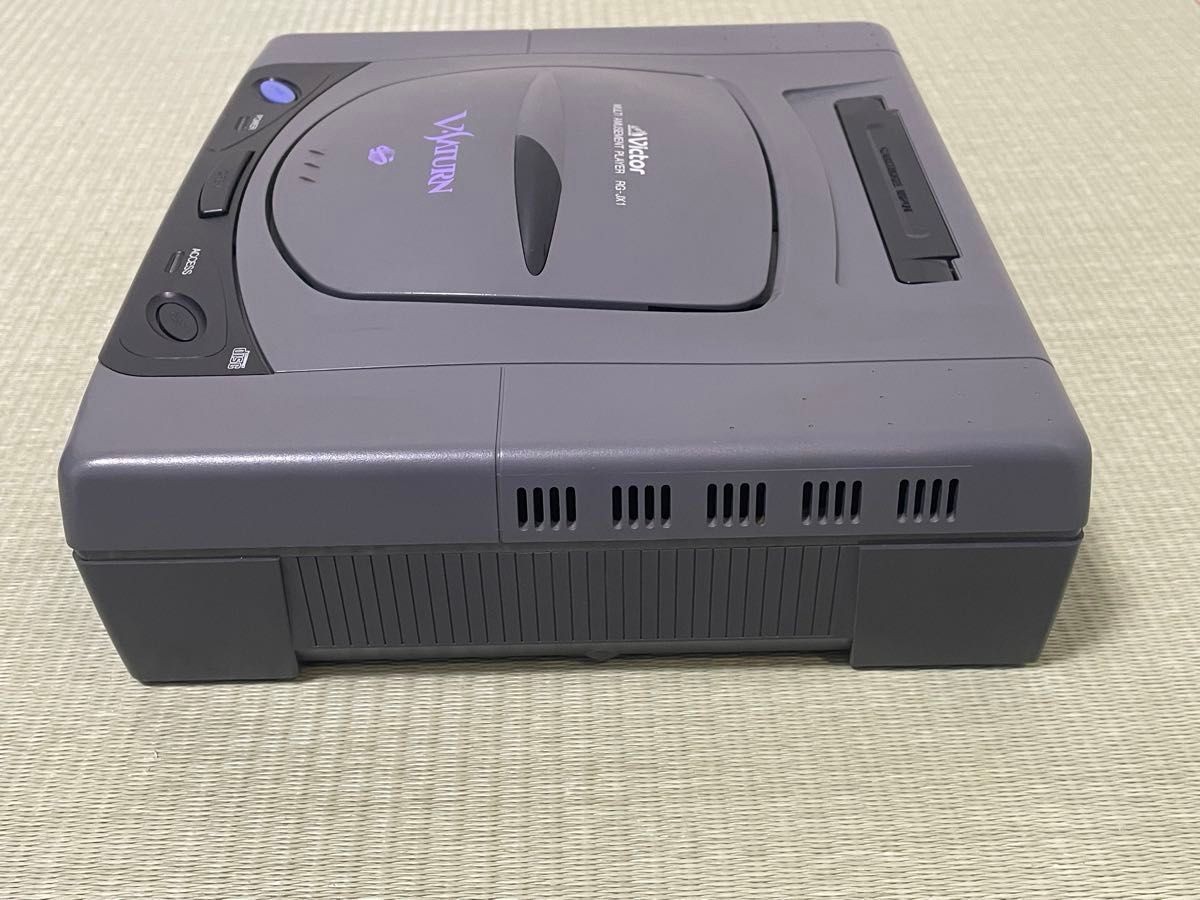 Victor V Saturn RG JX1 console with controller and box Tested Working Japan