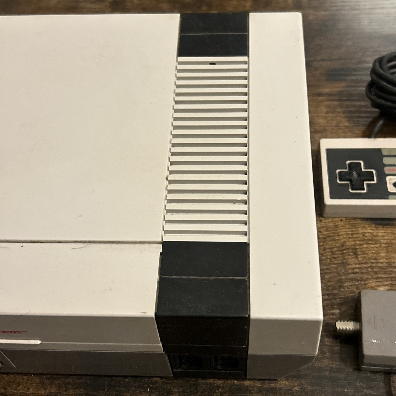 Nintendo NES-001 Original Console Only Power Tested 1 Controller Read!