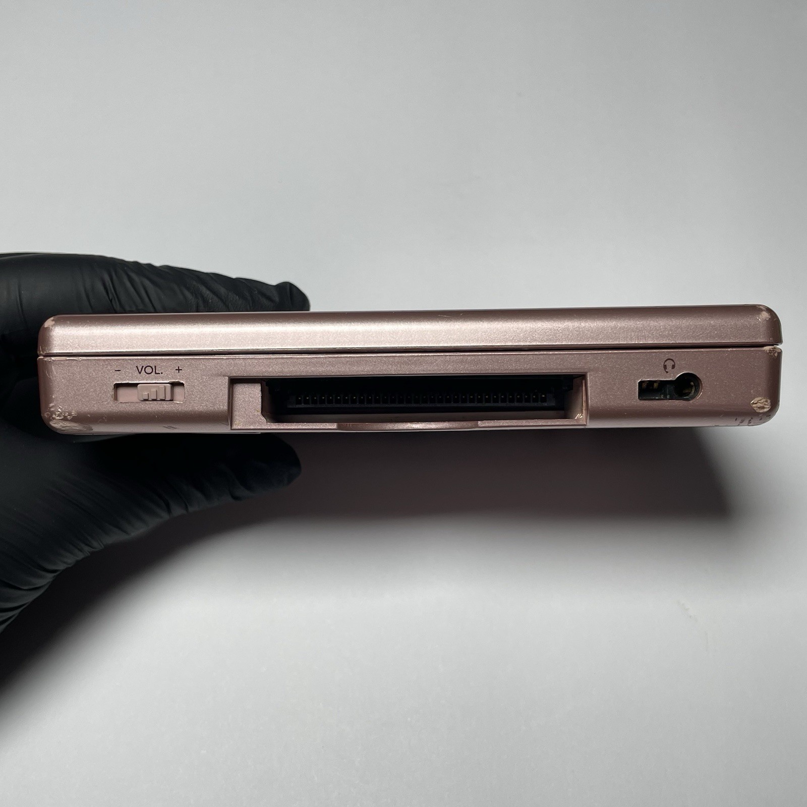Nintendo DS Lite Handheld System- Metallic Pink Rose – Tested Working