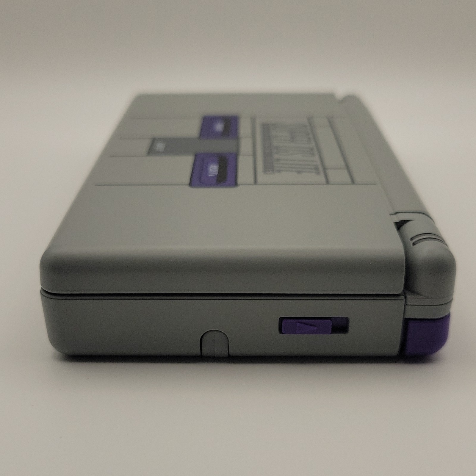 Nintendo DS Lite Super Gray Purple Handheld System Dual Screen RESHELL