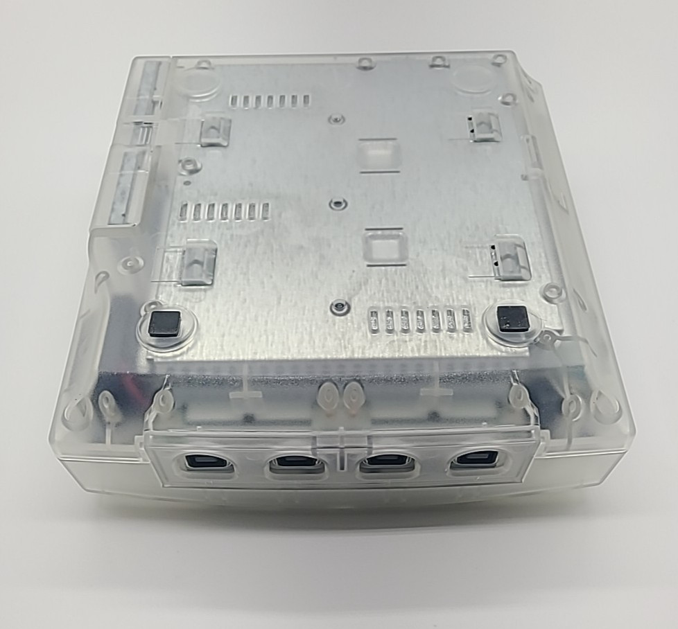 Sega Dreamcast Console System Bundle Clear Case & New Clock Battery HKT-3020
