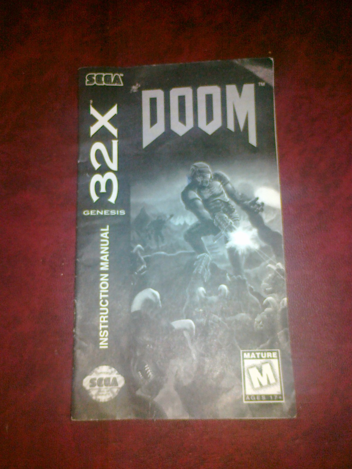 DOOM USA VERSION x SEGA 32X MEGADRIVE MD NTSC 32 X – See Photos