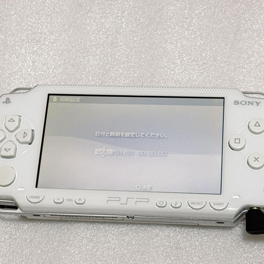 Sony PSP-1000 Ceramic White Console Tested Working Region Free