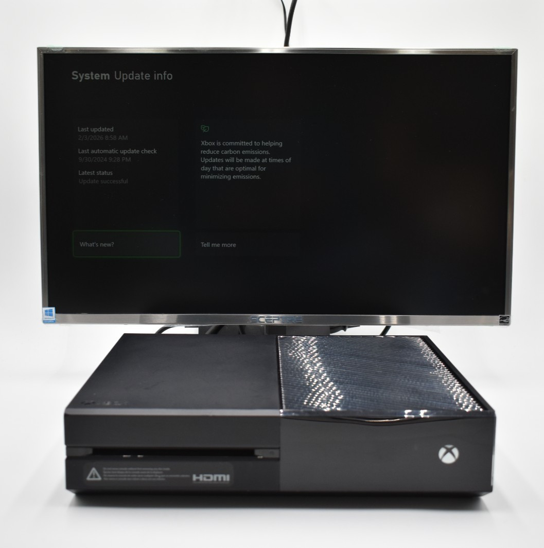 Microsoft Xbox One 1TB Console Model 1540 Black Launch Edition Serviced Cleaned