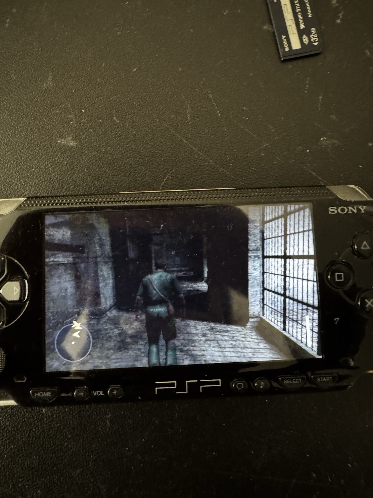 Sony PSP-1001 PlayStation Portable Black W/ Games Manhunt 2 Charger Tested Works