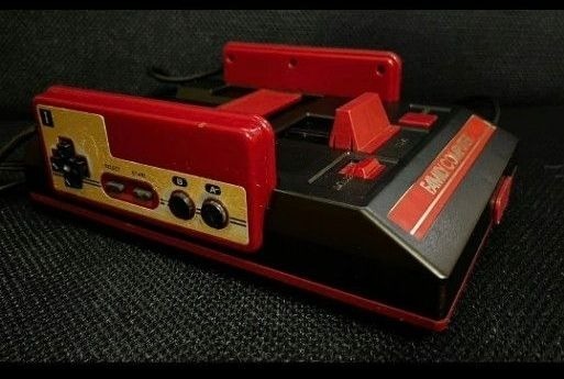 NES Nintendo Famicom Black Console AV / USB Power Supply Ver. JAPAN Rare