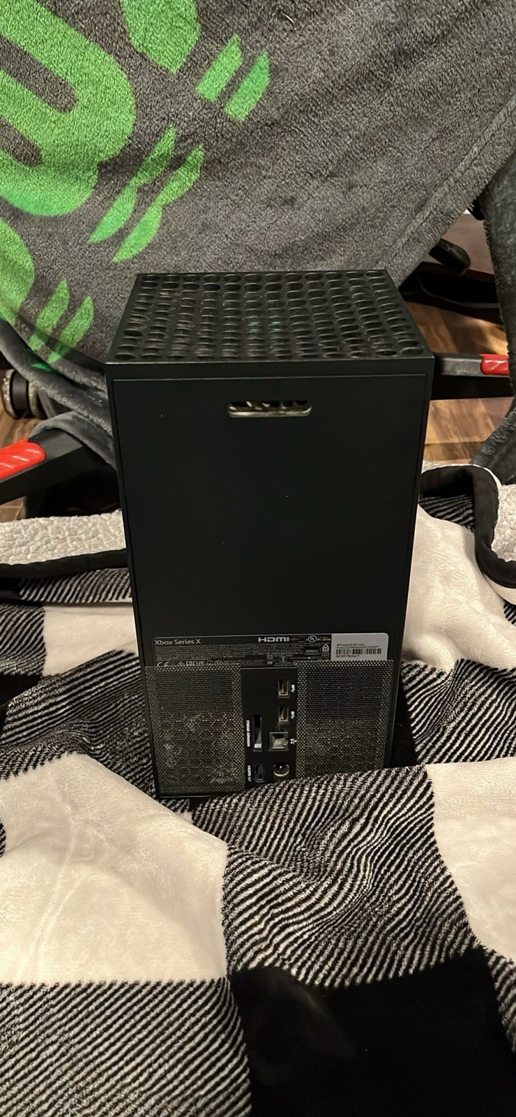 Microsoft Xbox Series X Black Home Console Wi-Fi Blu-Ray HDMI USB-A