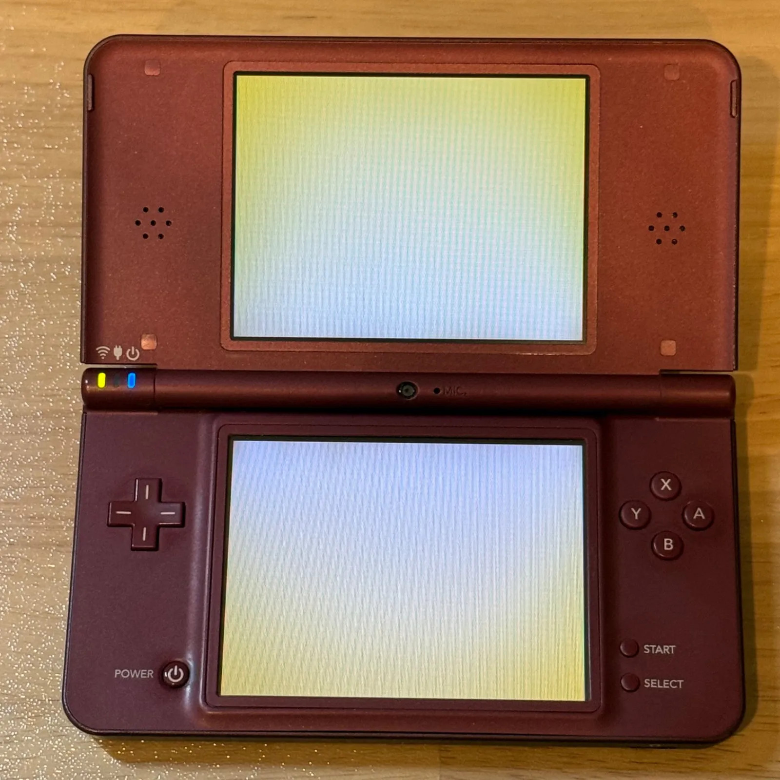 Nintendo DSi LL Wine Red Console Tested Working Region Free Stylus Included