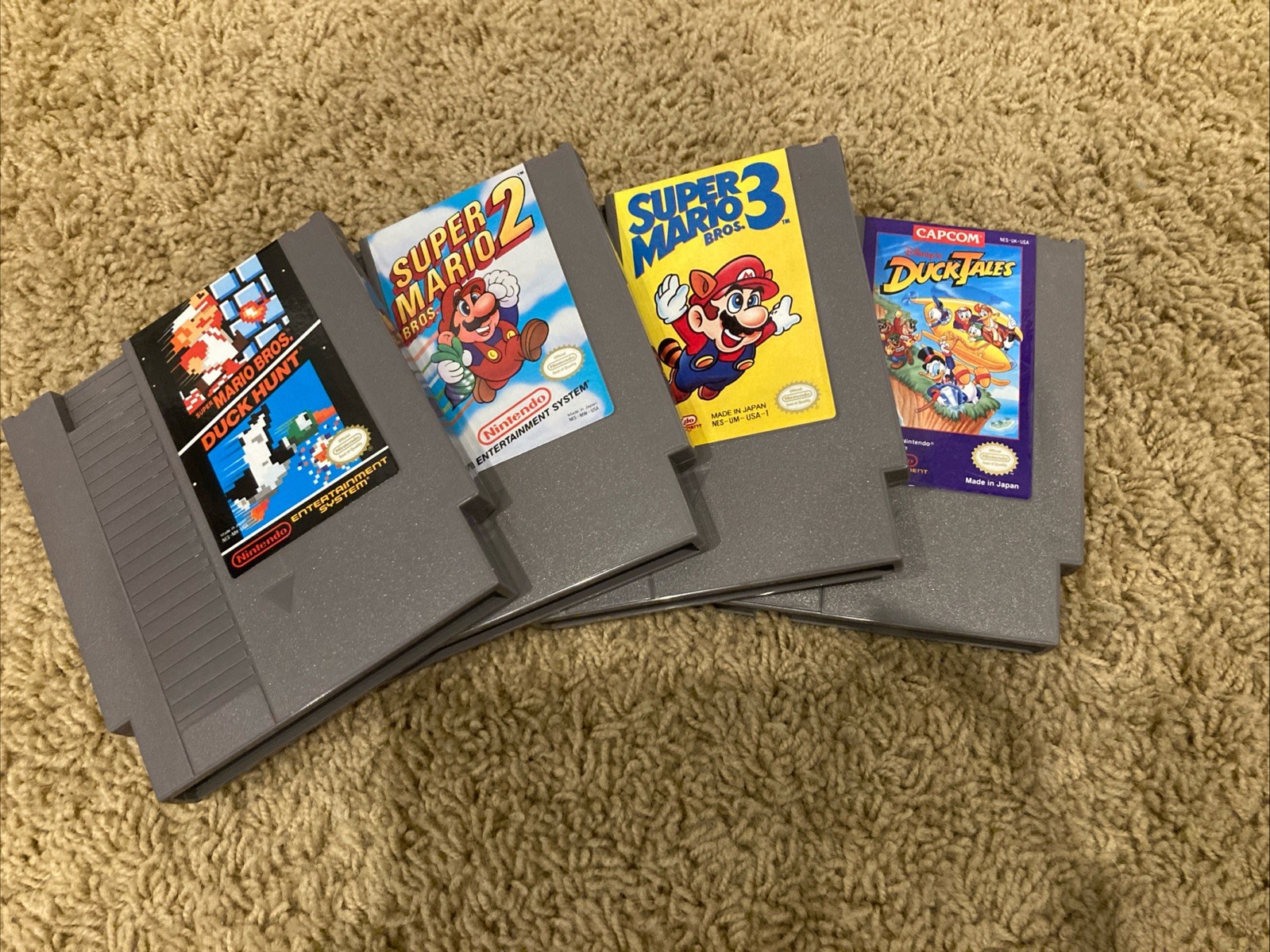 Nintendo NES System Bundle + Mario 1 2 3 + Duck Tales! – Tested!