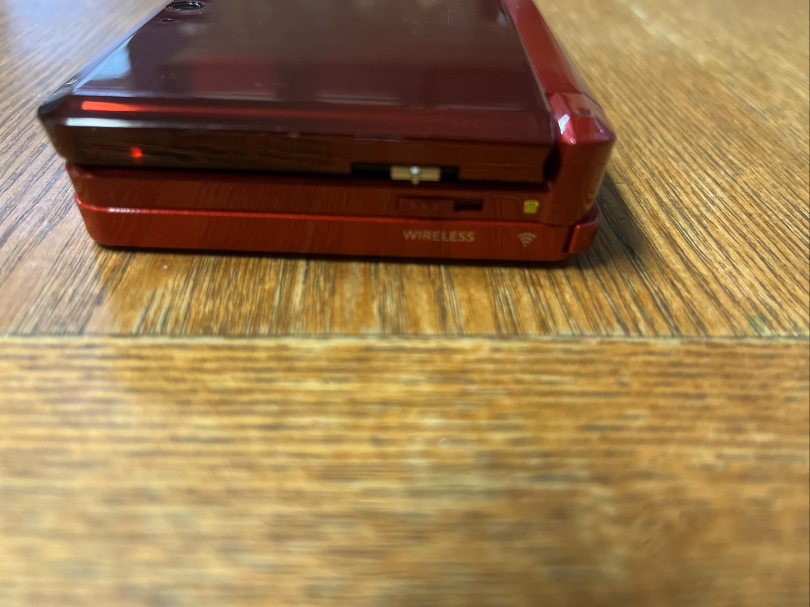 Old Nintendo 3DS Handheld System – Flame Red (Read Description) Tested & Working