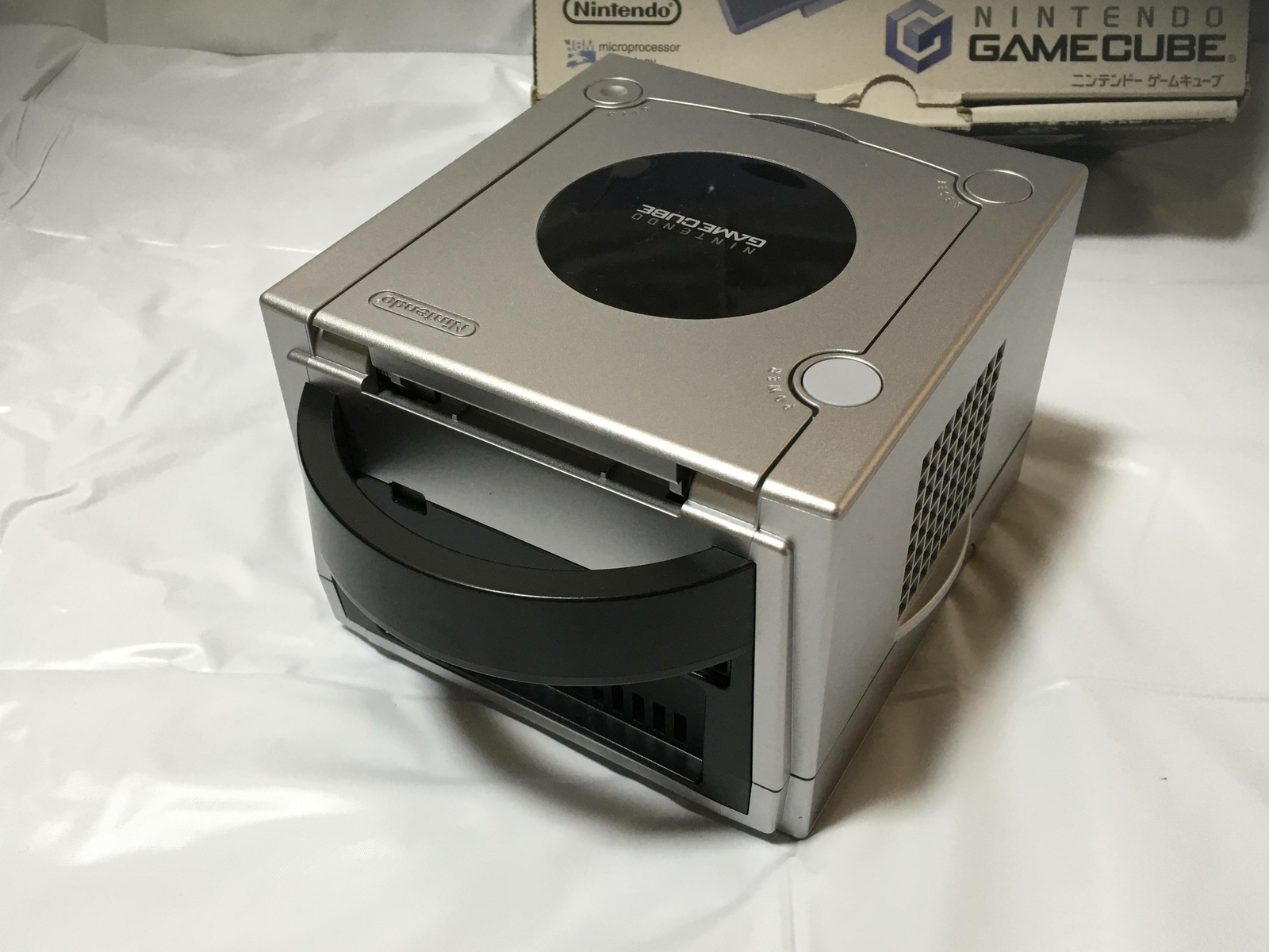 Nintendo Game Cube Silver Console DOL-001 Japan GC Working Tested by FedEx