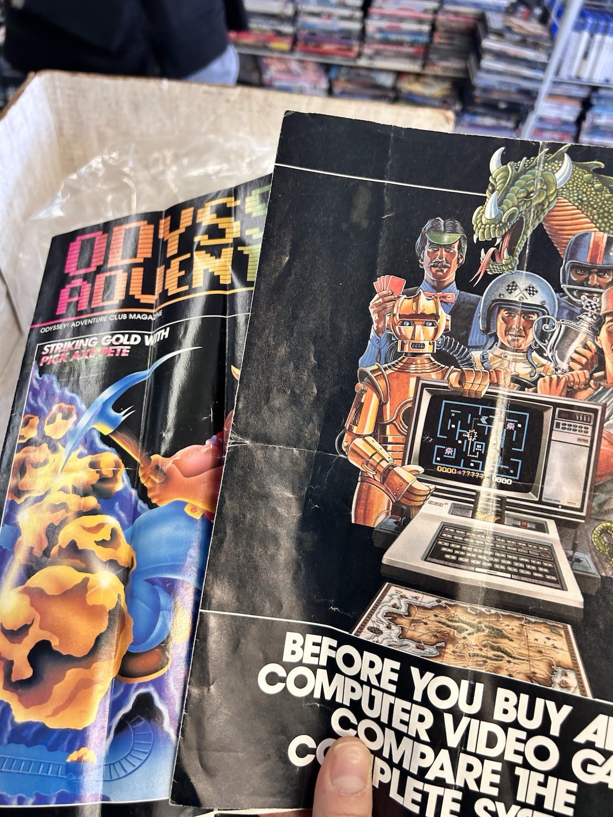 Magnavox Odyssey 2 In Box – Bundle With 13 Games Untested