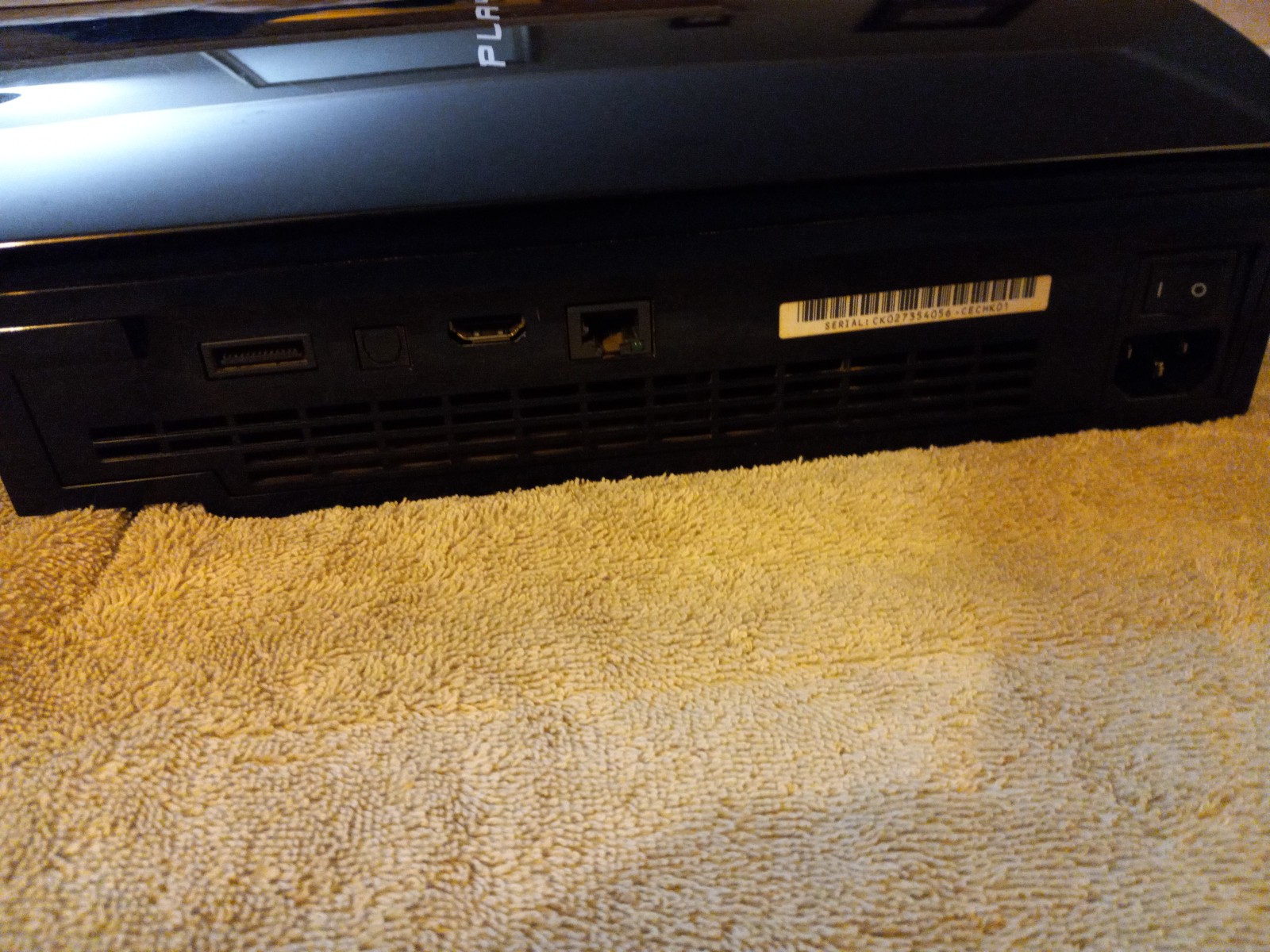 Sony PlayStation 3 Fat CECHK01 Cleaned Tested Working