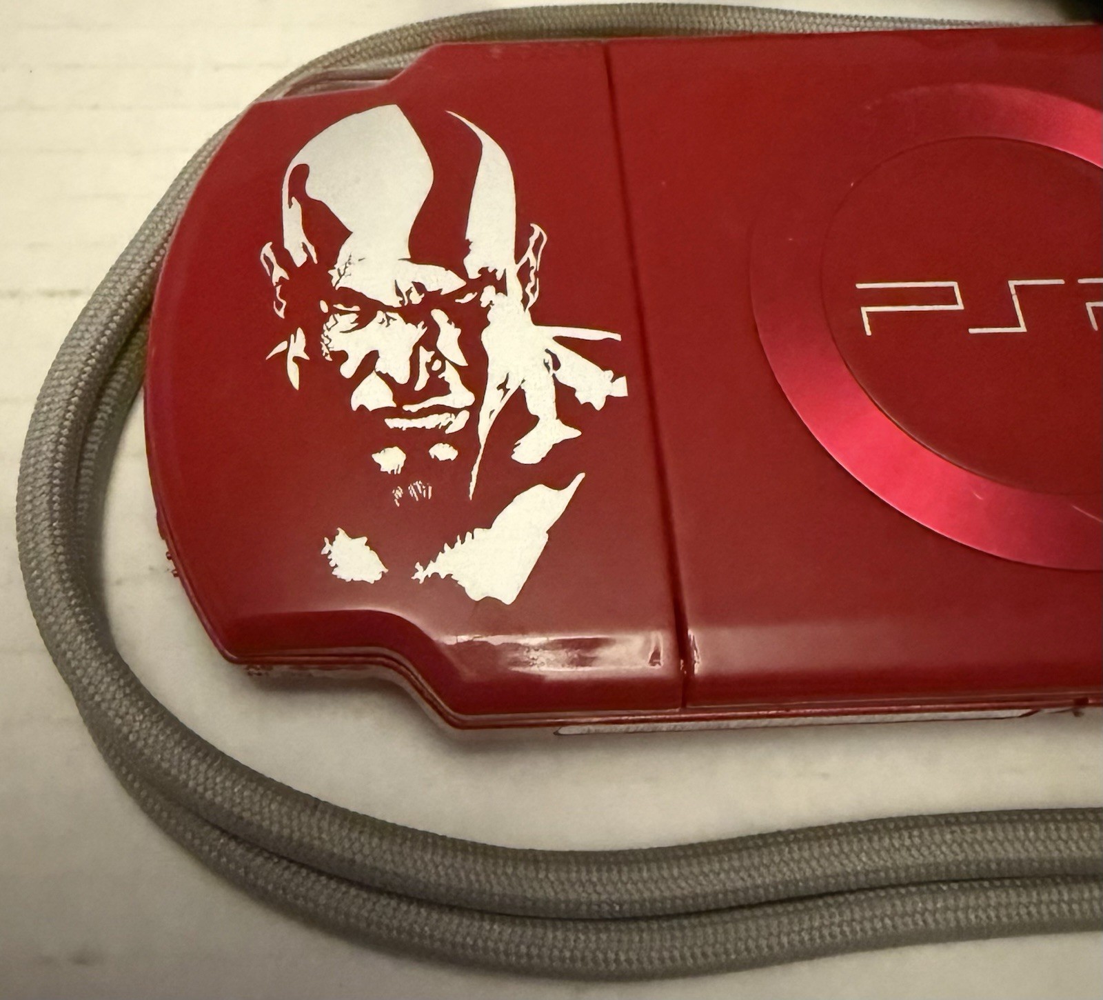 Sony PSP God Of War Limited Edition Console (2001) w OEM Charger – Tested