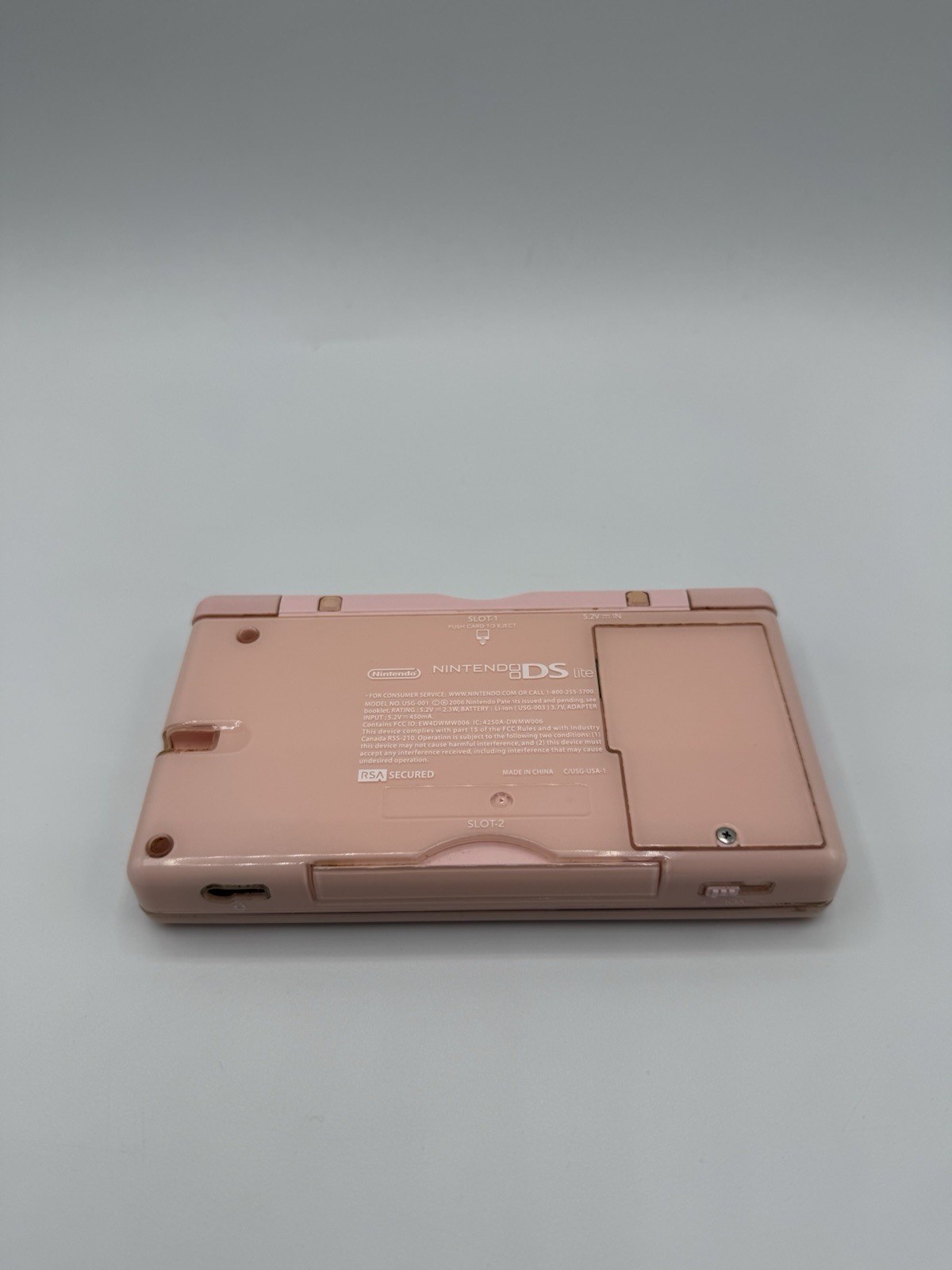 Nintendo DS Lite Console Pink Coral – CIB Complete In Box! Fair – Read Ad
