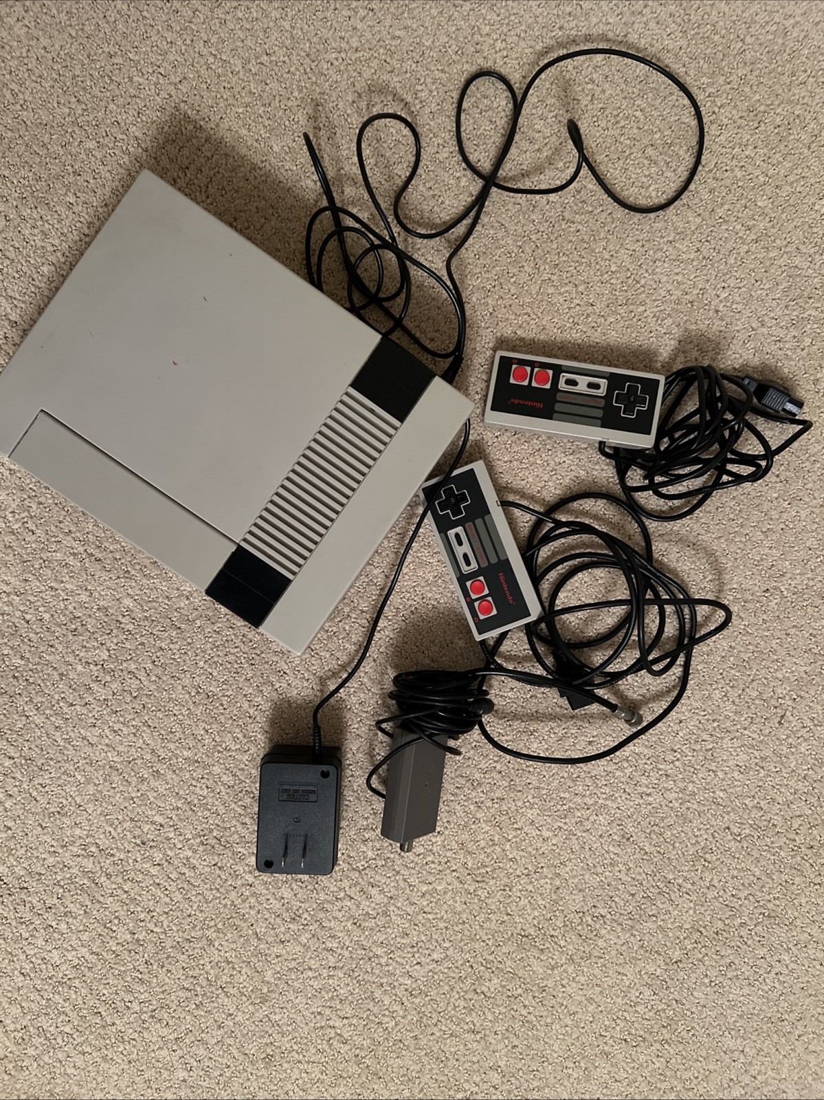 1985 Nintendo Entertainment System NES-001 — Not Tested AS IS