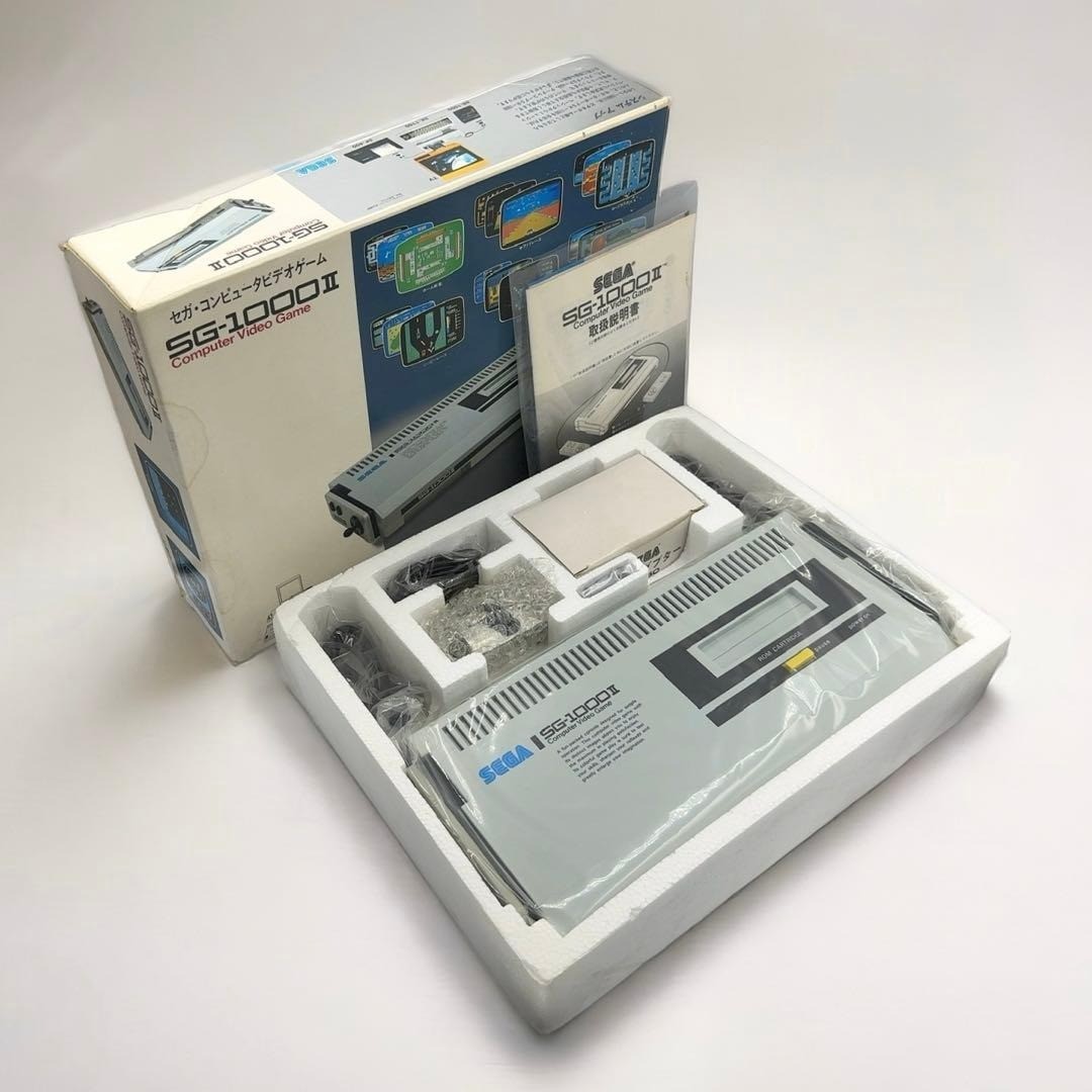Unused SEGA SG-1000 II console computer video game Japan