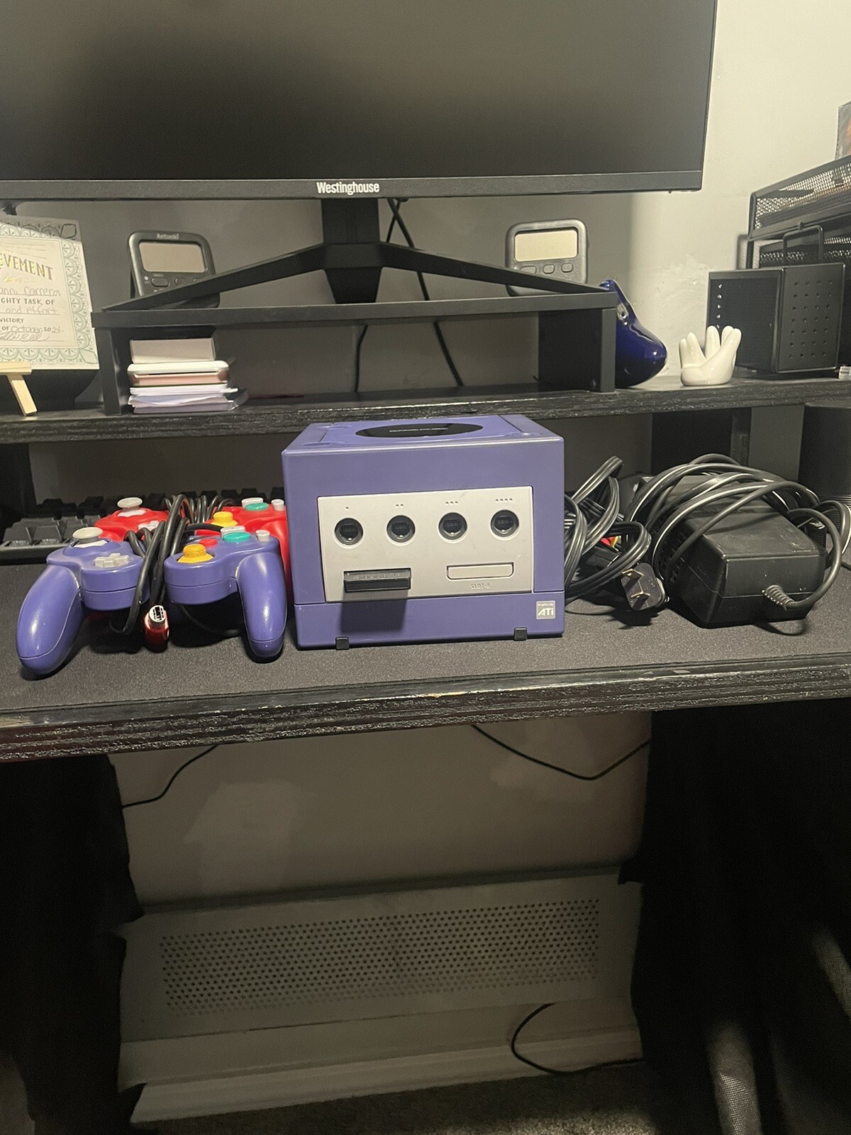 Nintendo GameCube Gaming System – Indigo and Super Smash Brothers Melee