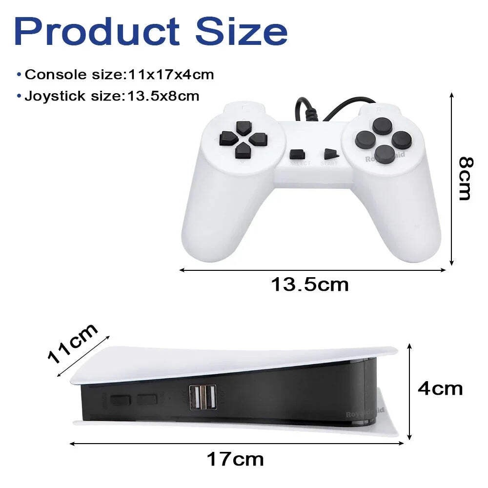 GS5 Game Station 5 Video Game Console With 200 Classic Games 8 Bit TV Console Re