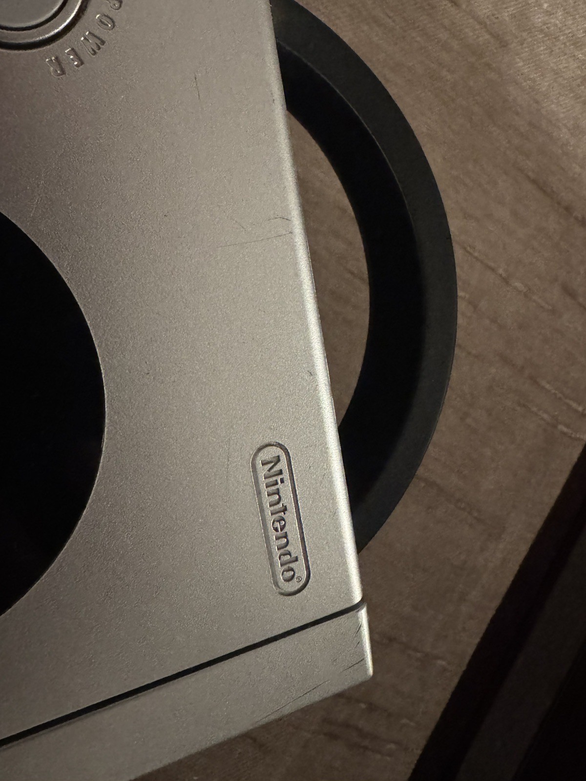 Nintendo GameCube Platinum Silver Console Only No Wires DOL-101 USA Tested/Works