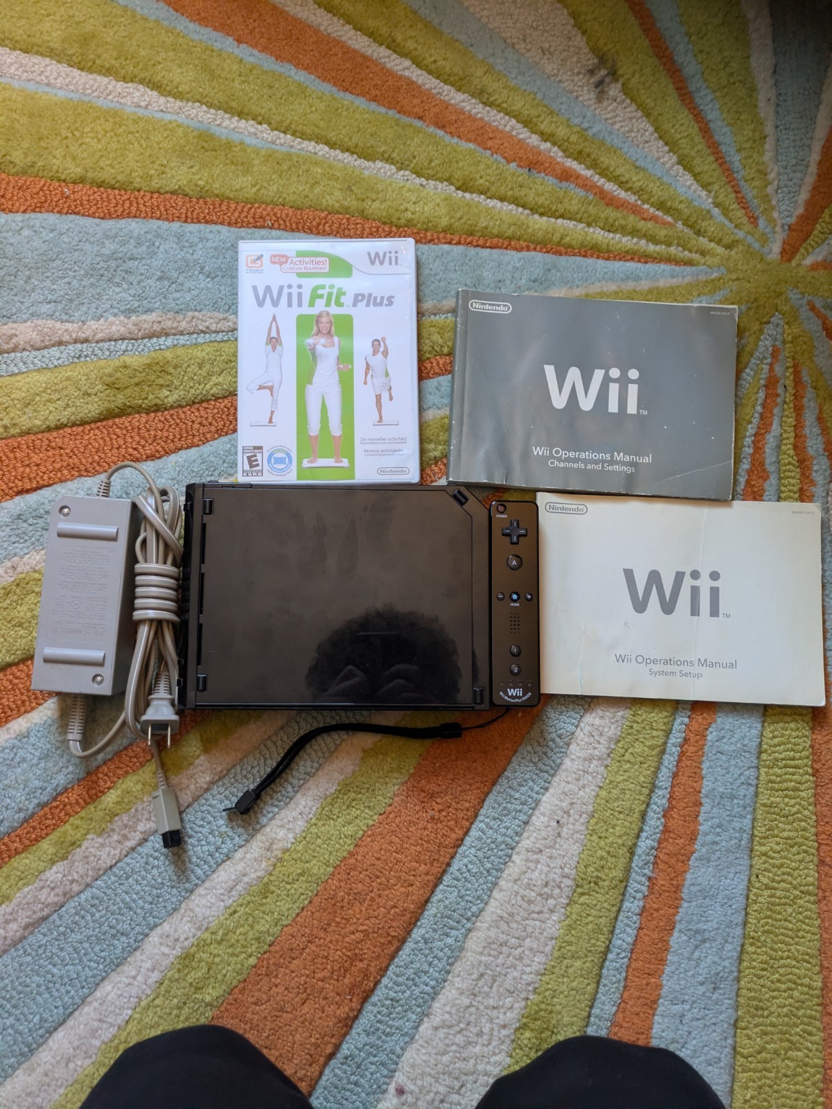 Nintendo Wii U Black Video Game Console Tested and Working