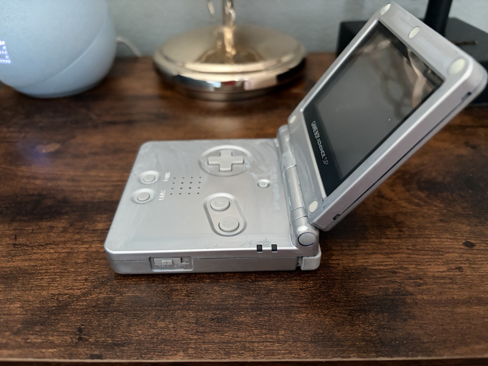 Nintendo Game Boy Advance SP Console Silver with Charger And Many Games