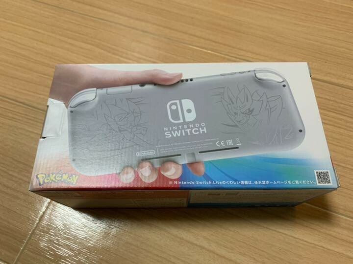 Nintendo Switch Lite Pokemon Zacaian and Zamazenta Edition New Japan Import