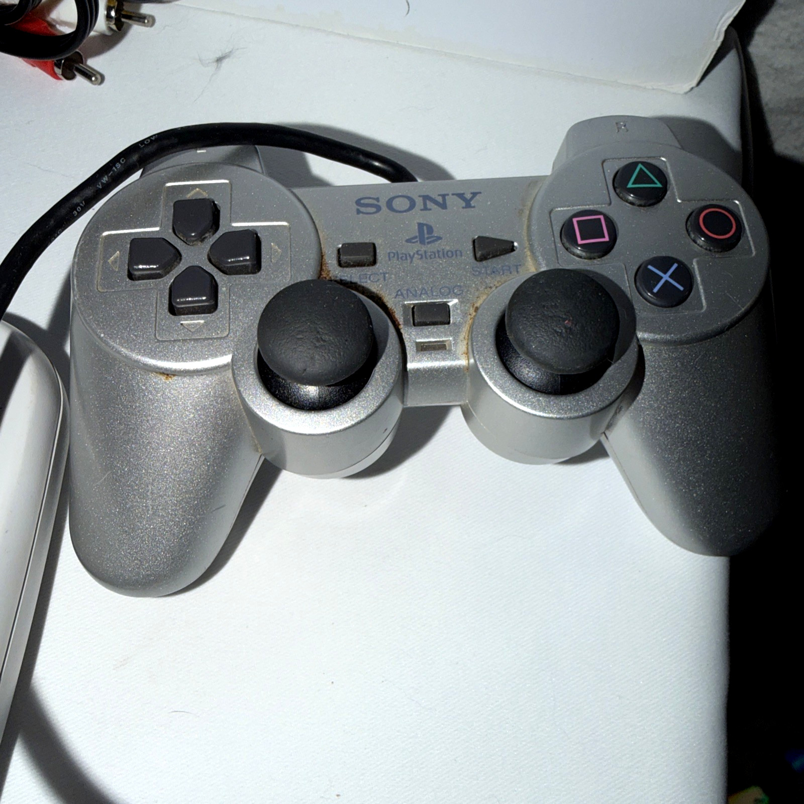 Sony PlayStation 1 PSOne PS1 Console SCPH-101 + OEM Controller + Cables + Memory