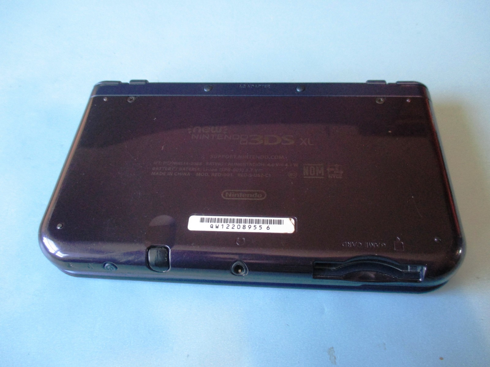 Nintendo New 3DS XL Galaxy Purple System w/Charger US Version FREE Ship!