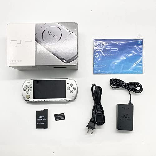 SONY PSP Playstation Portable Mystic Silver PSP-3000MS Japan “Excellent”