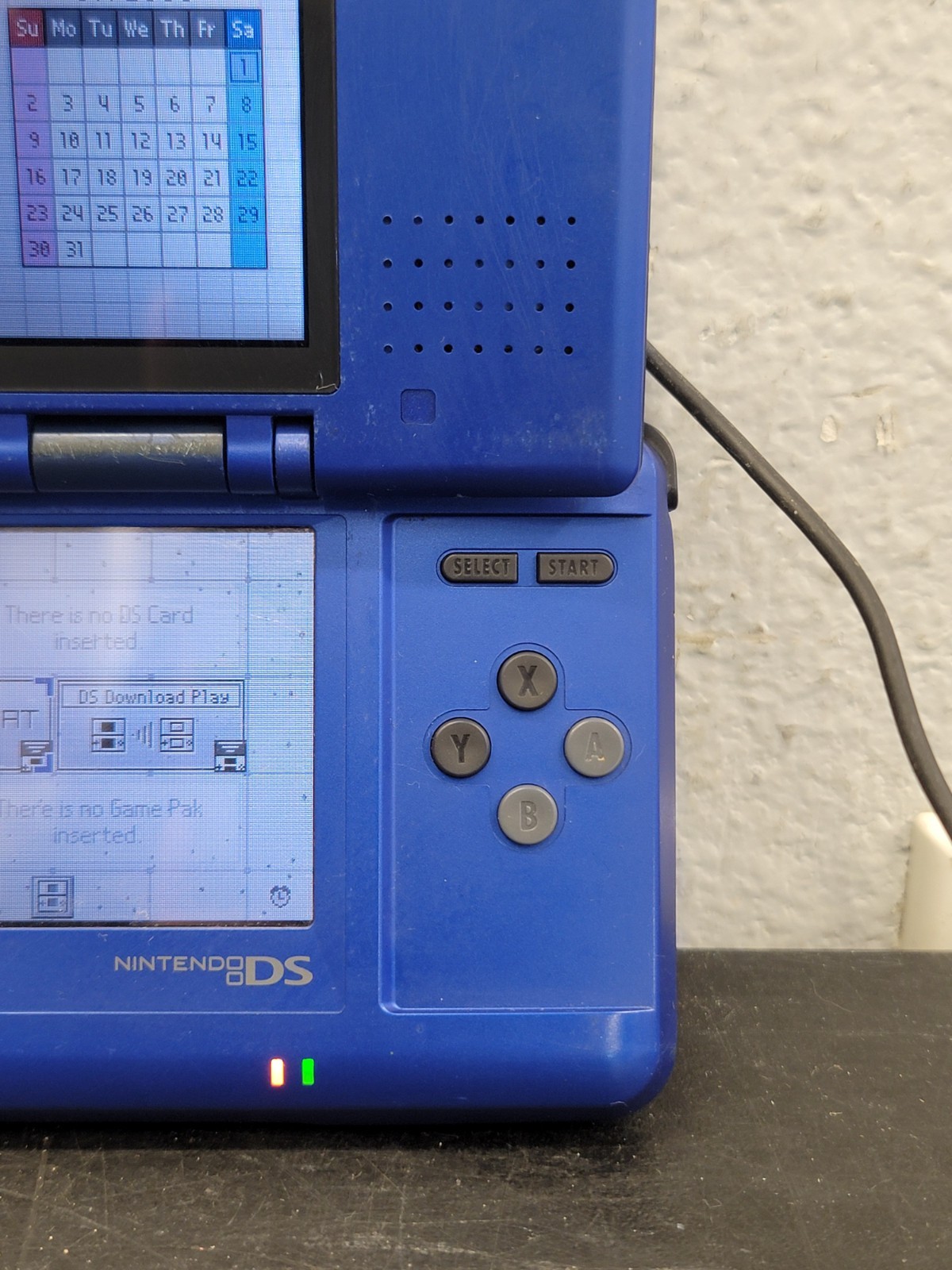 Nintendo DS NTR-001 Original Fat Console Blue 👁