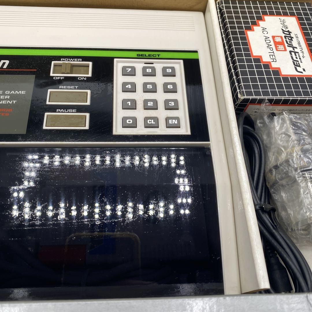 EPOCH Super Cassette Vision Console Unused AC100V (please read)