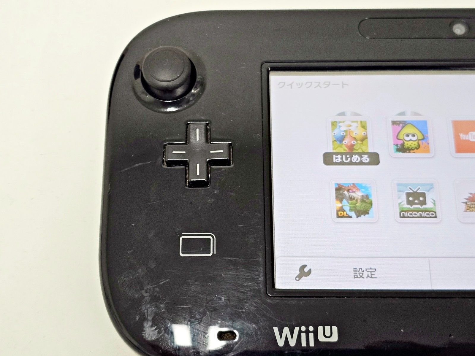Nintendo Wii U Game Pad Black WUP-010(JPN) 800