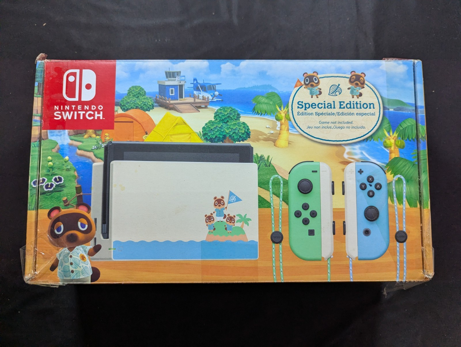 Nintendo Switch Limited Edition Animal Crossing New Horizons (BOX & INSERT ONLY)