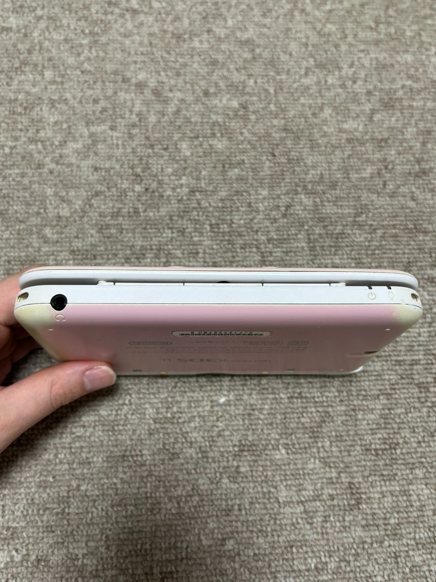 3DS LL XL pink white Japan Nintendo Console Japanese B976