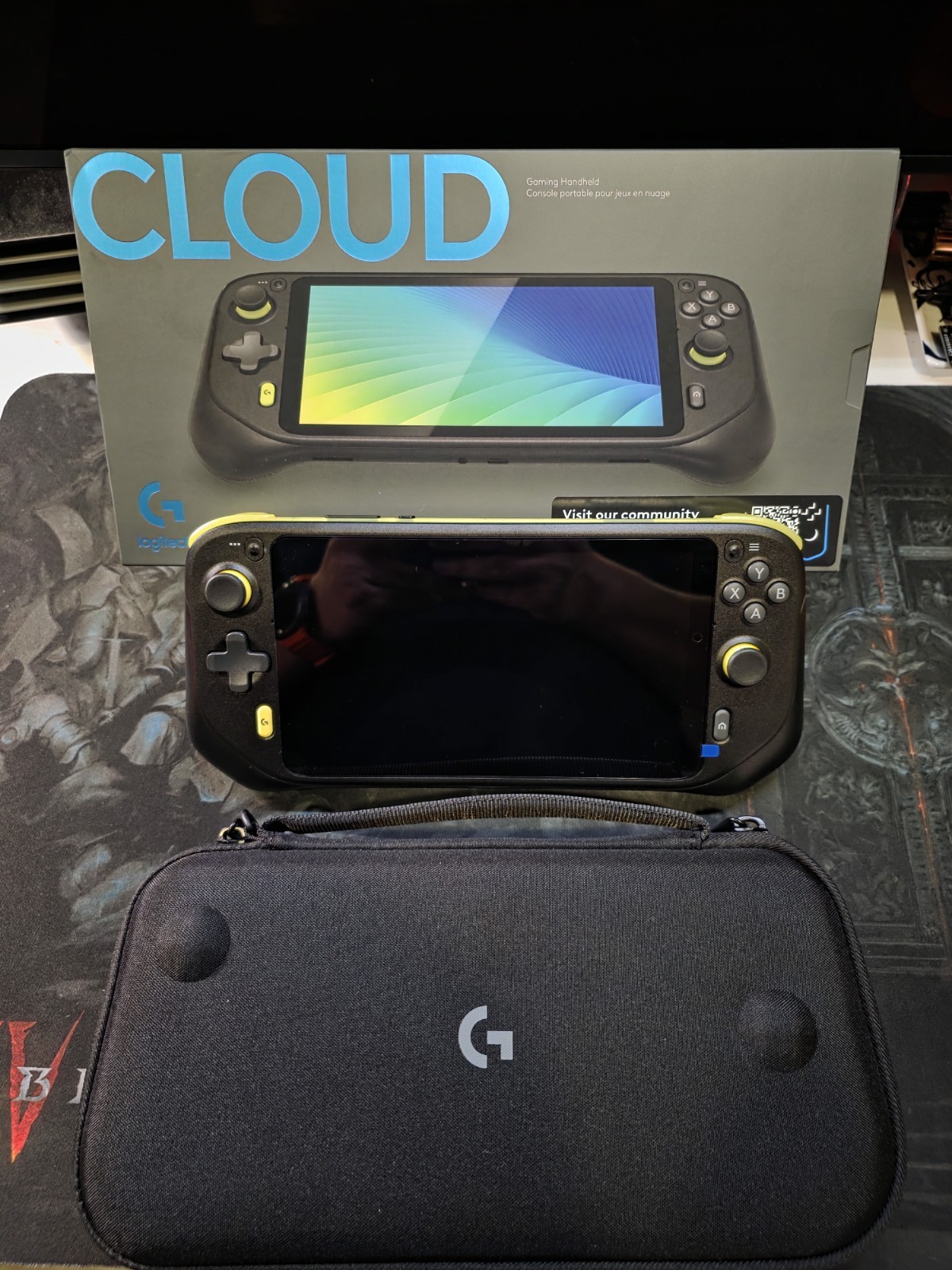 Logitech G-Cloud 7″ 64GB Handheld Cloud Gaming System GR0006 – Excellent Cond.