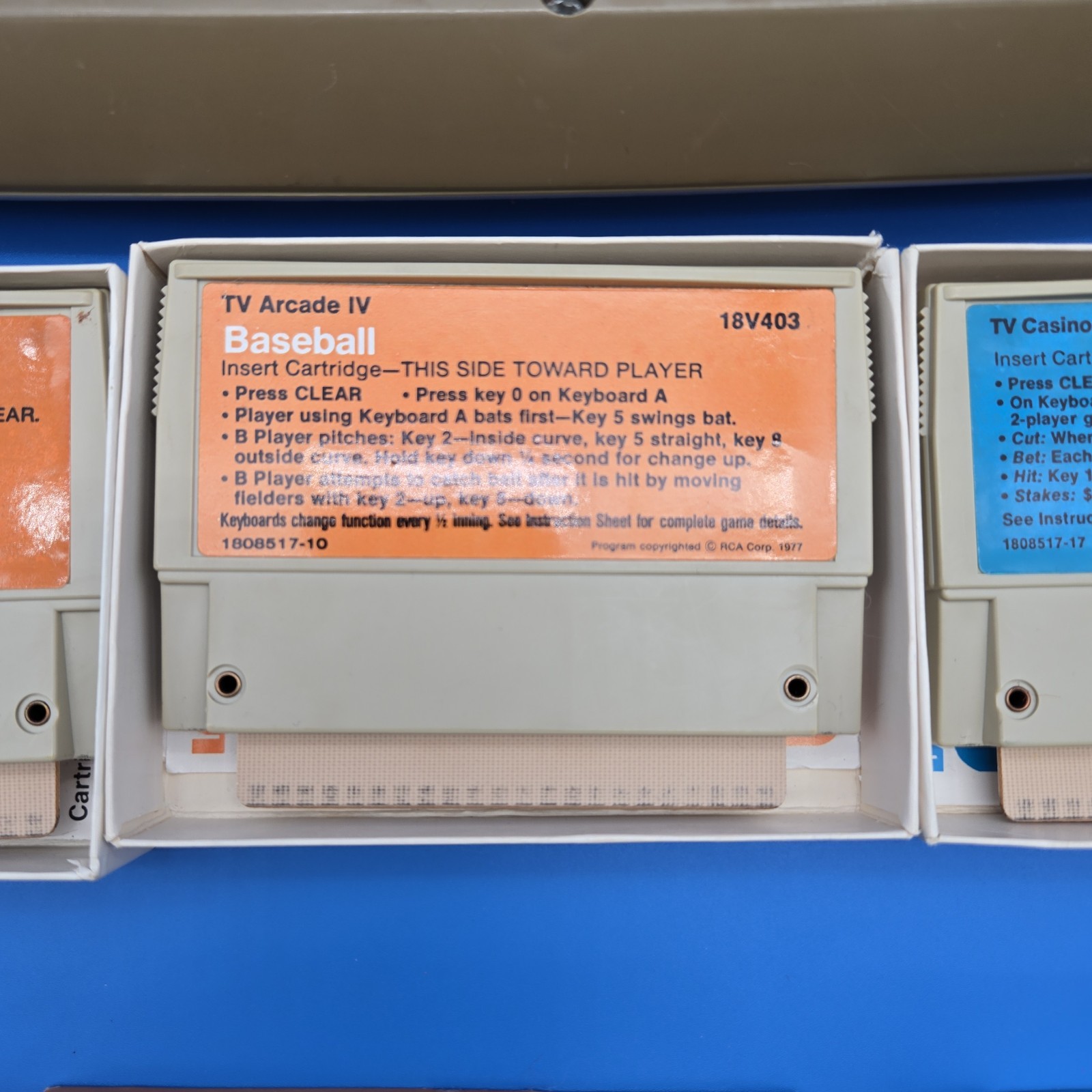RCA Studio II Home TV Programmer Game Console – UNTESTED W/ 3 Games