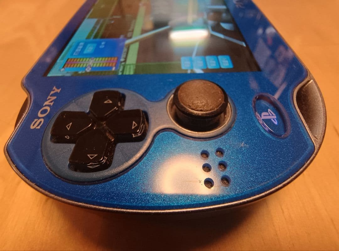 SONY PS Vita PCH-1000 Console Sapphire Blue Tested
