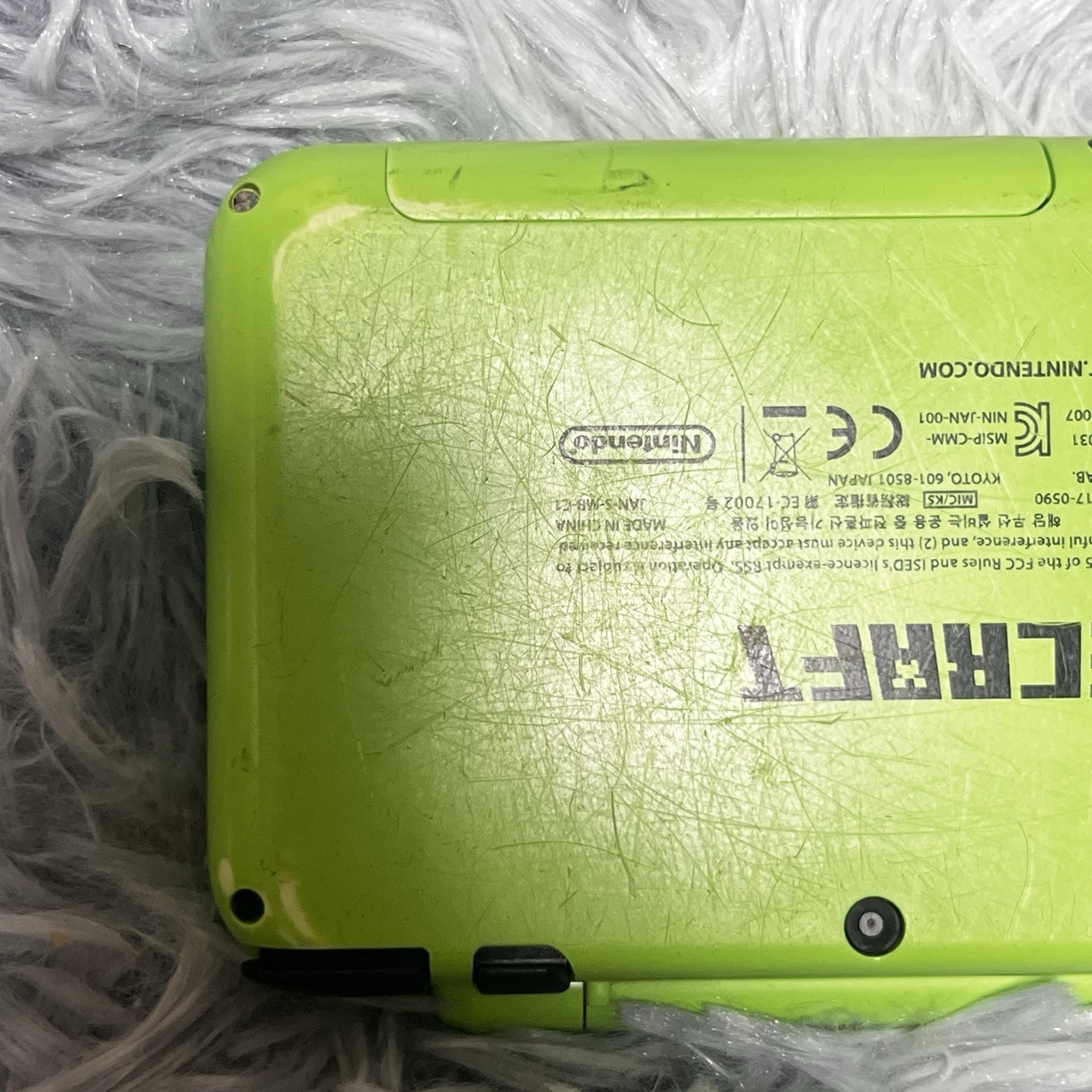 Minecraft Nintendo 2DS XL Creeper Edition Video Game Console (Japan)