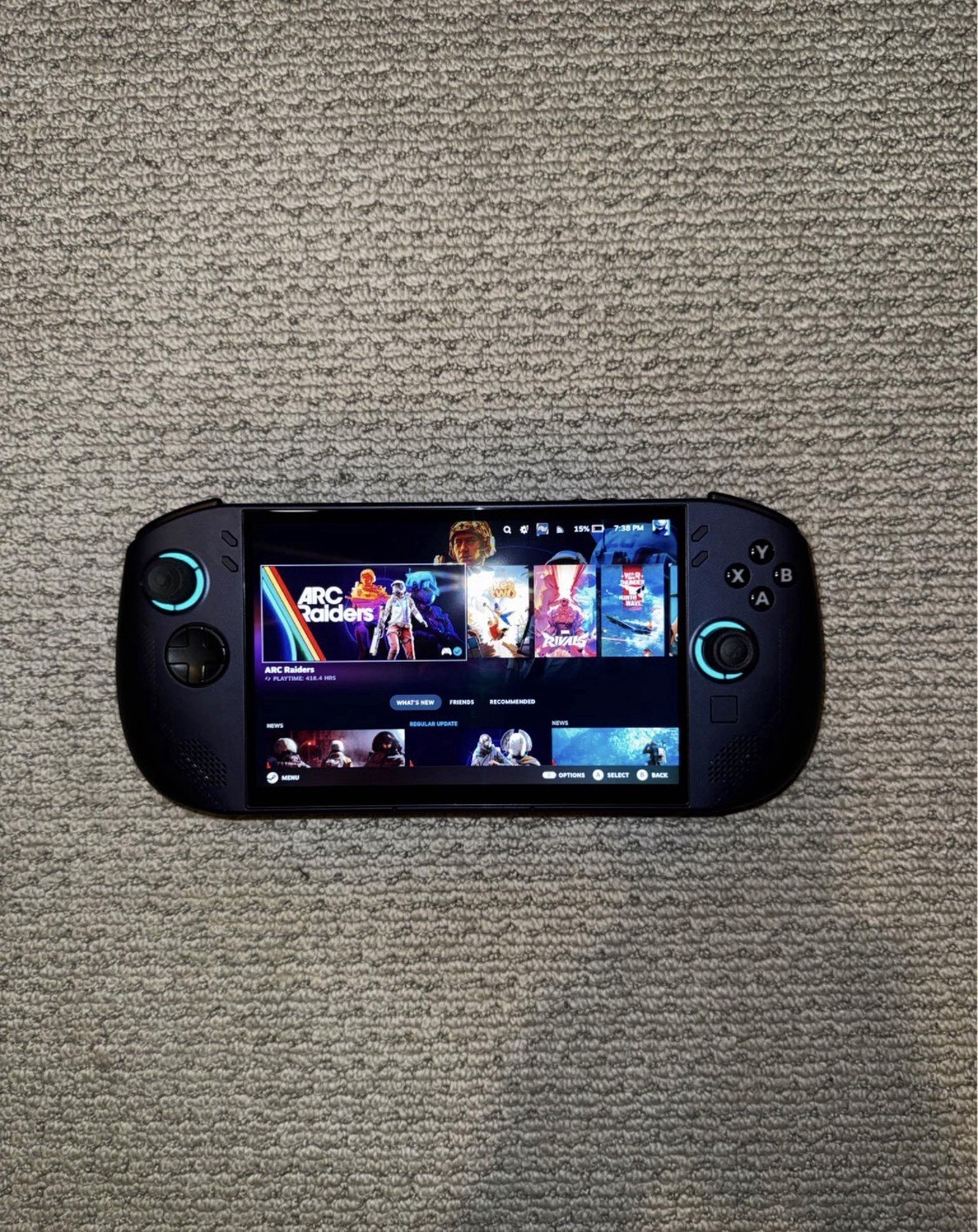 Lenovo Legion Go S 512GB Handheld Gaming PC Nebula Nocturne 1920×1200 8ARP1