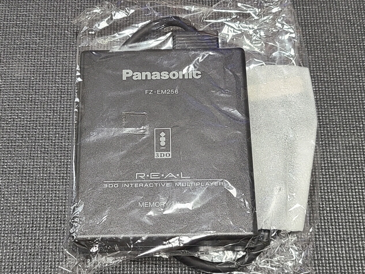 Panasonic 3DO Real Interactive Multiplayer Memory Unit FZ-EM256 Retro Game