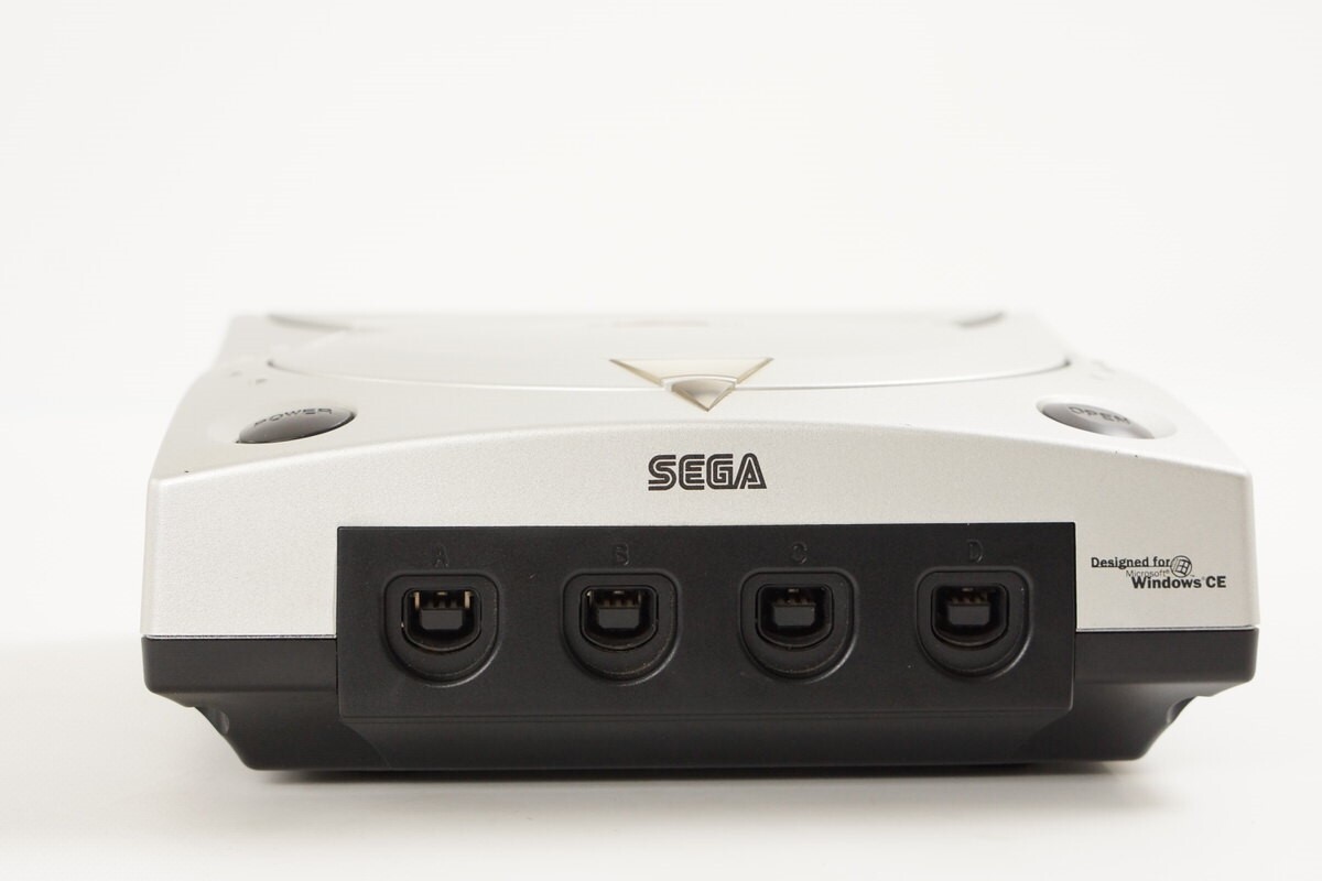 Dreamcast Metallic Silver Console Limited Tested system FREE SHIPPING Sega 1326