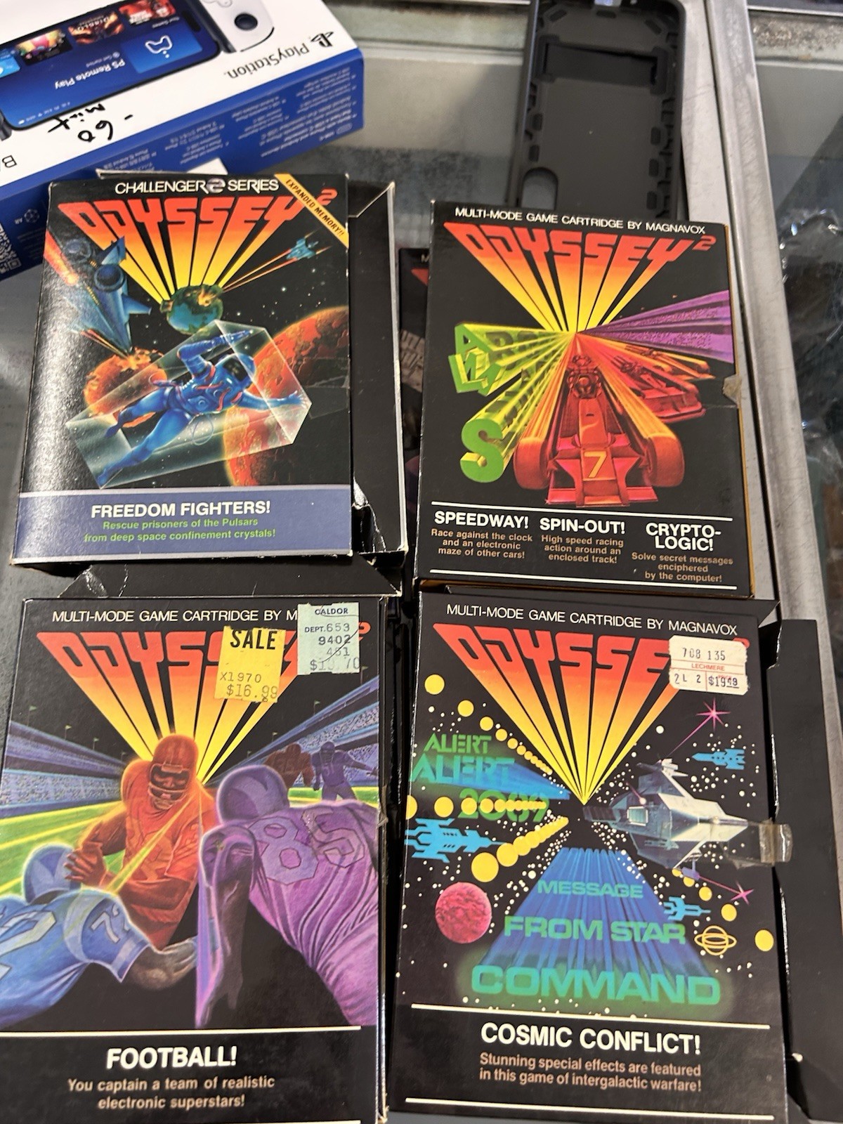 Magnavox Odyssey 2 In Box – Bundle With 13 Games Untested