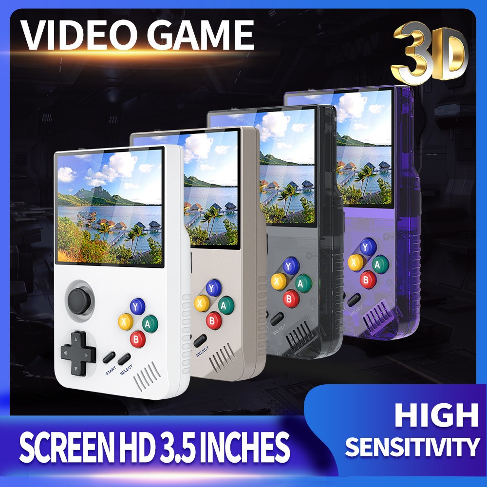 New Upgraded M19 Retro Handheld Game Console, 128GB Mini Video Game