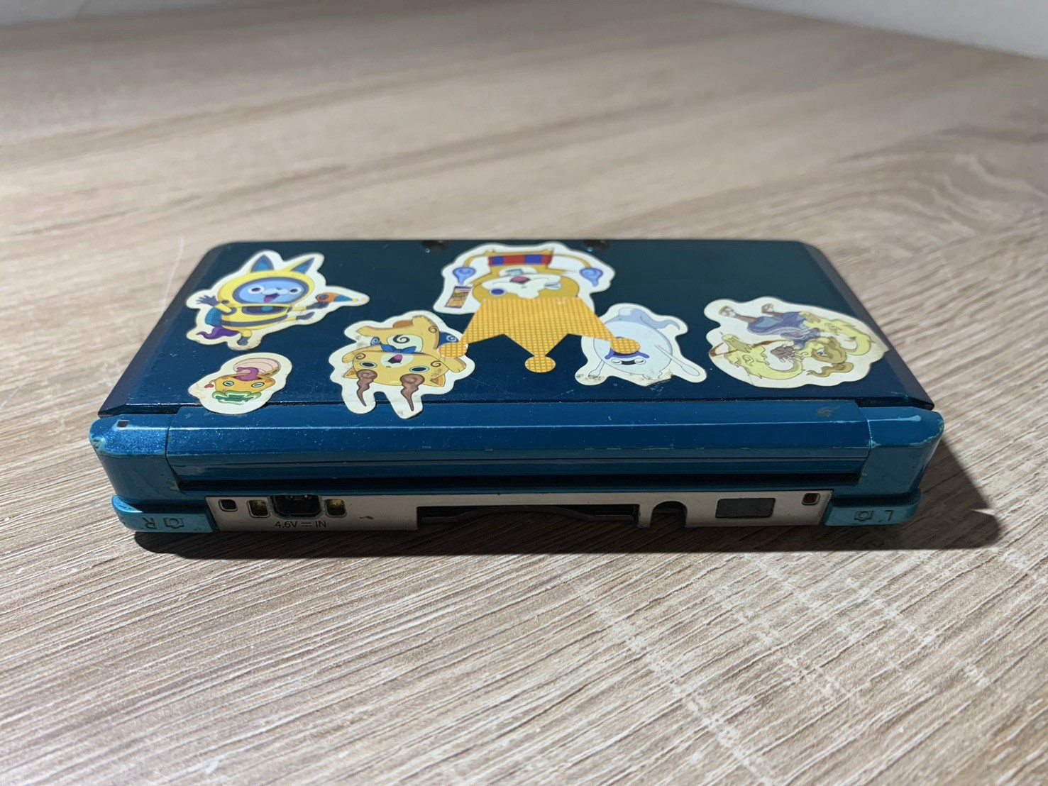 1907 Nintendo 3DS Aqua Blue For Parts
