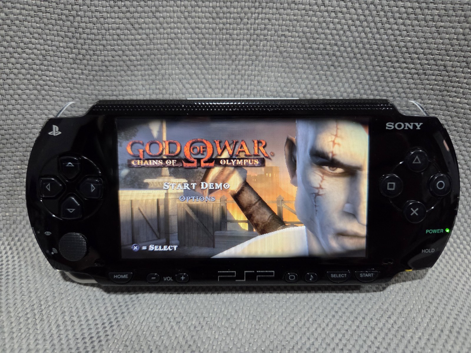 Sony PSP-1001 Black Handheld Console Wi-Fi With Charger And Memory Stick Tested