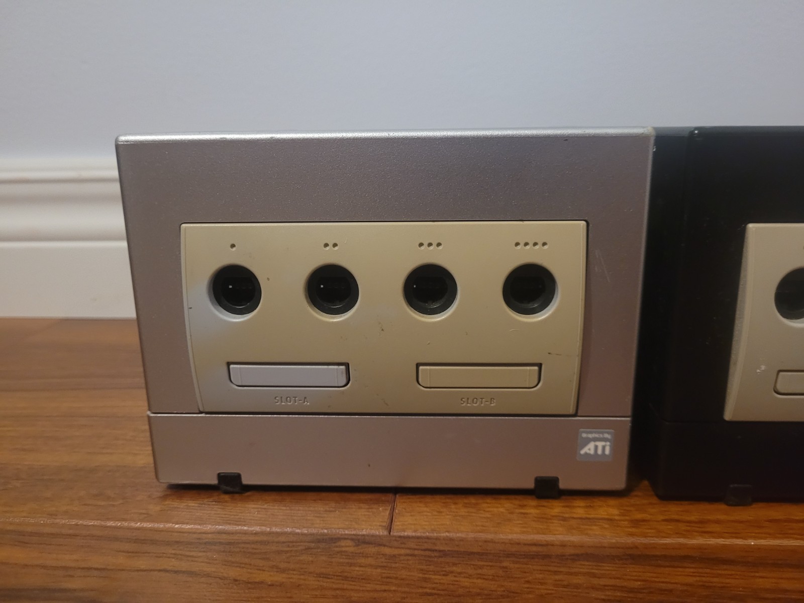Nintendo GameCube Silver DOL-101 & Black DOL-001 Consoles Only Parts or Repair