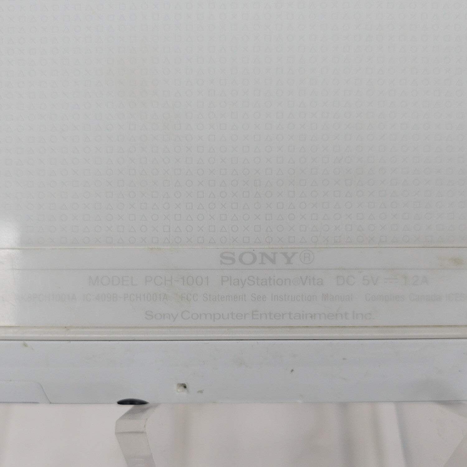 Sony PlayStation Vita PS Vita 1GB White Console Gaming System PCH-1001