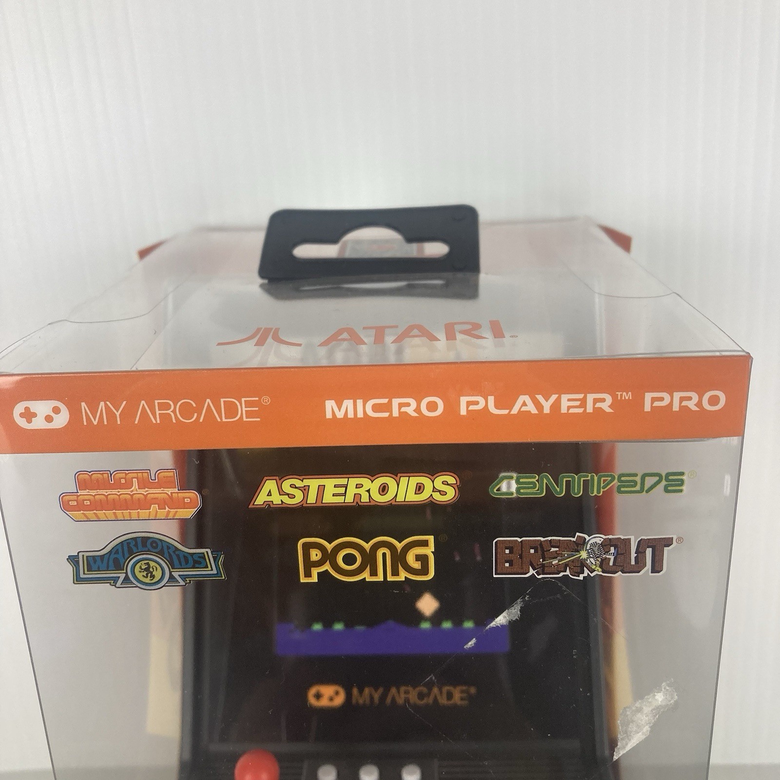 Atari Retro Arcade 6.75″ Micro Player Pro – Inc 100 Games – Sealed-Free Post