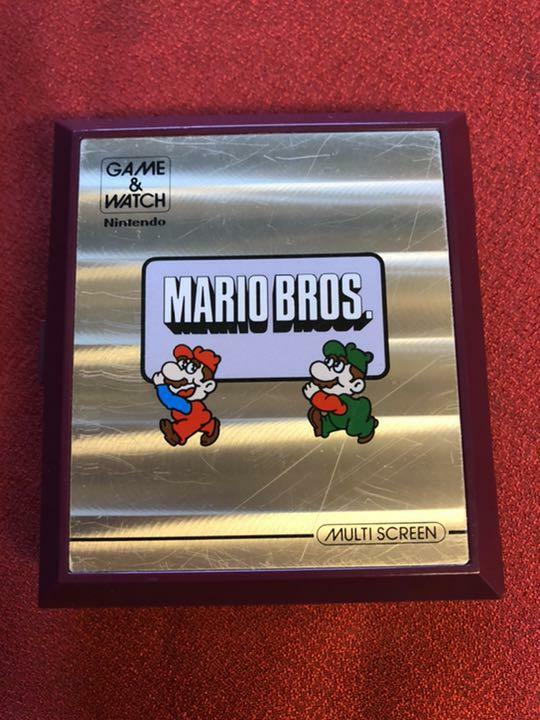 Nintendo Game & Watch Mario ‘s MARIO BROS. Handheld console Vintage Retro Rare